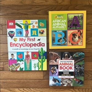 📕 Bundle of Kids Books - my first encyclopedia and animal books DK national geo
